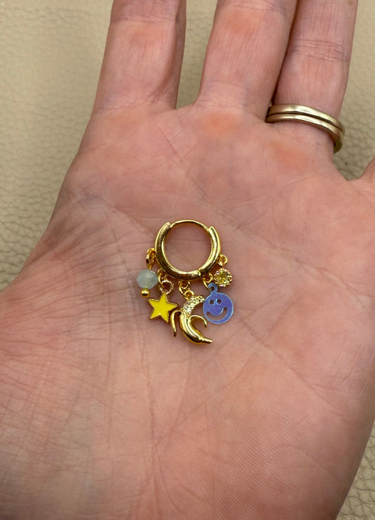 Bananarama π Mini Charm Earrings