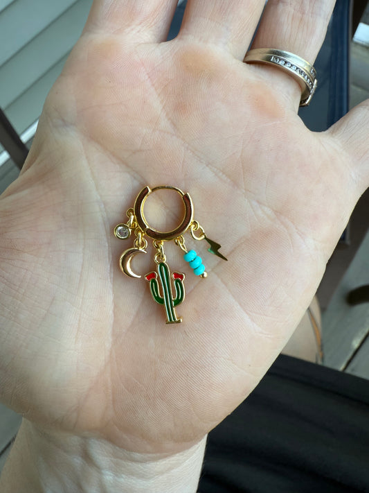 Desert Dusk π΅ Mini Charm Earrings