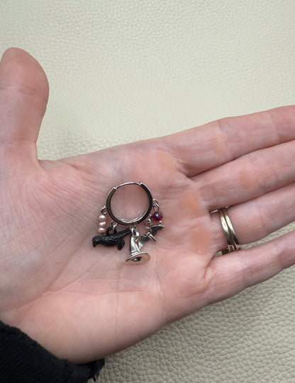 Witching Hour 🐦‍⬛ Mini Charm Earrings