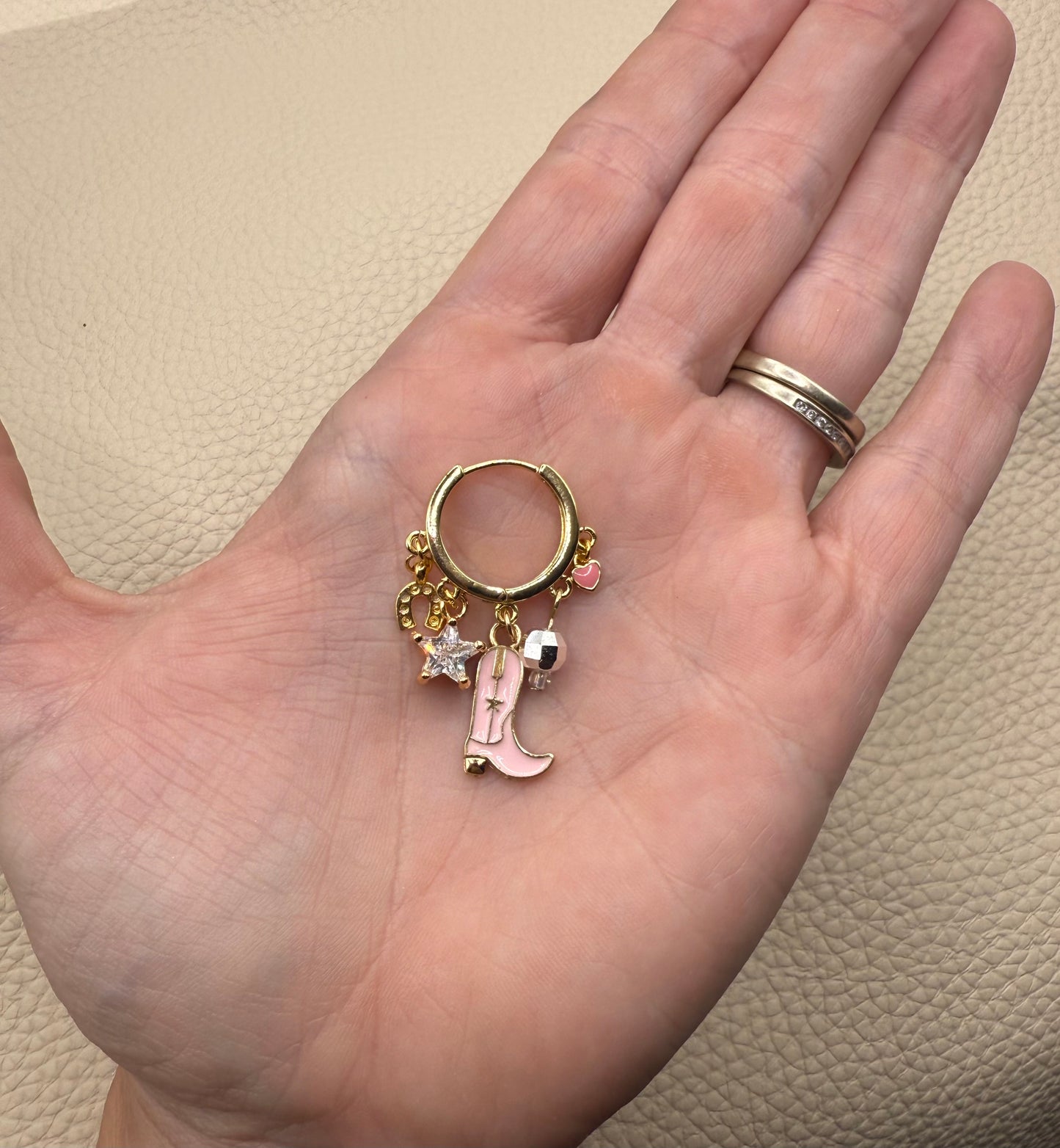 Disco Cowgirl 🪩 Mini Charm Earrings