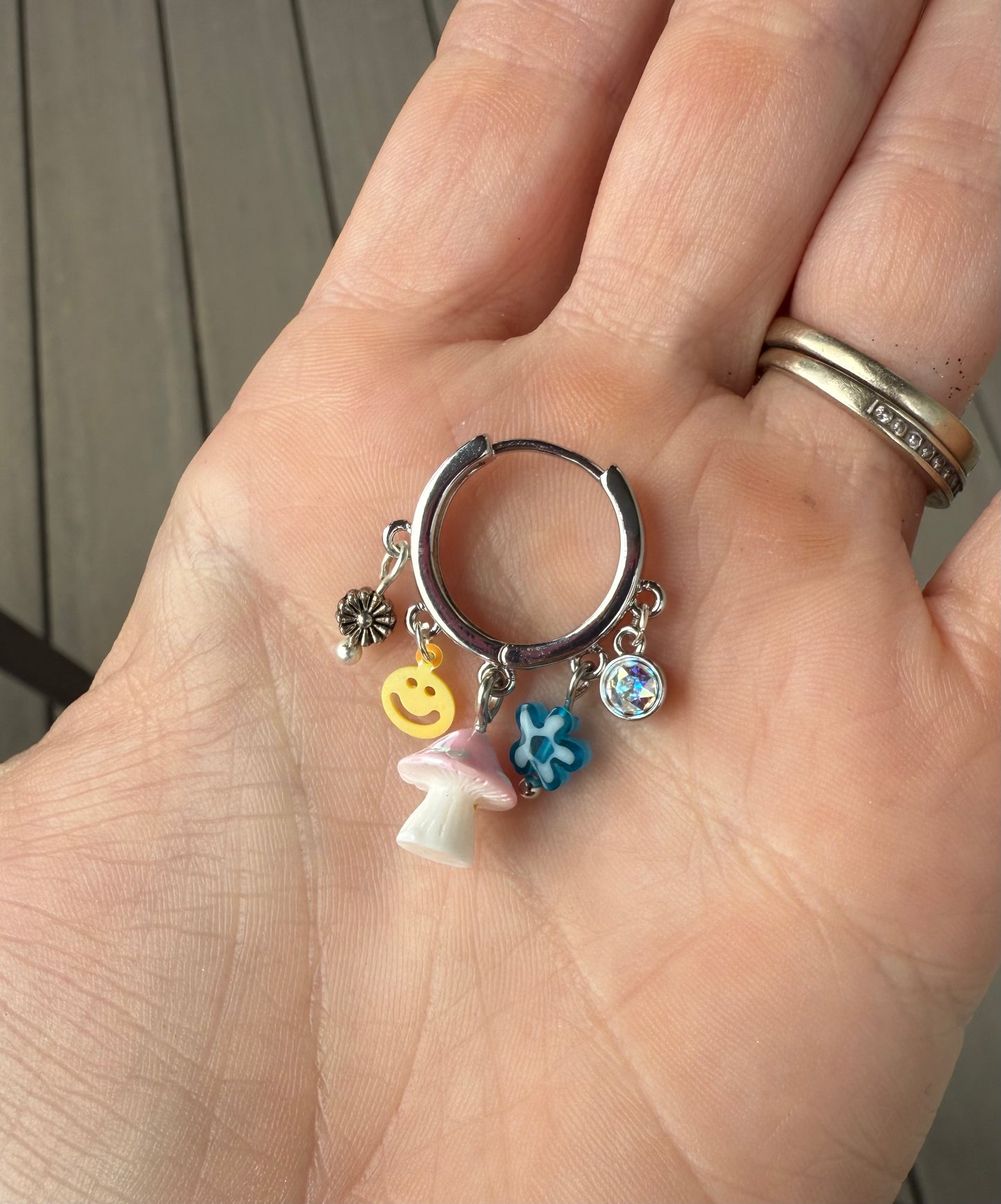 Forest Fun 🍄 Mini Charm Earrings