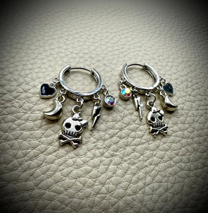 Princess of the Night 👸 Mini Charm Earrings